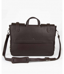 کیف اداری مردانه چرم طبیعی چرم مشهد Mashad Leather مدل A0121