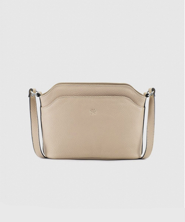 کیف دوشی زنانه چرم طبیعی نوین چرم Novin Leather مدل پرنیا