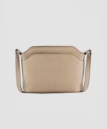 کیف دوشی زنانه چرم طبیعی نوین چرم Novin Leather مدل پرنیا
