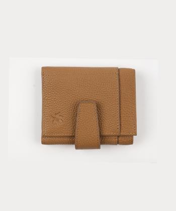 کیف پول چرم طبیعی نوین چرم Novin Leather مدل آمالیا