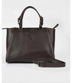 کیف دوشی زنانه چرم طبیعی چرم مشهد Mashad Leather مدل S0733