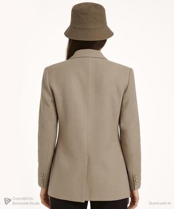 کت پارچه ای زنانه ریسانی مدل 5569