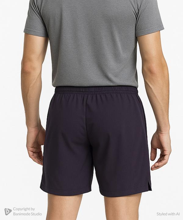 UNIPRO MEN-GOODSTOCK WOVEN SHORTS-EGGPLANT