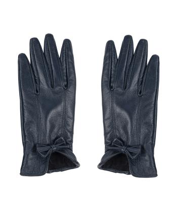 دستکش چرم طبیعی زنانه نوین چرم مدل W801