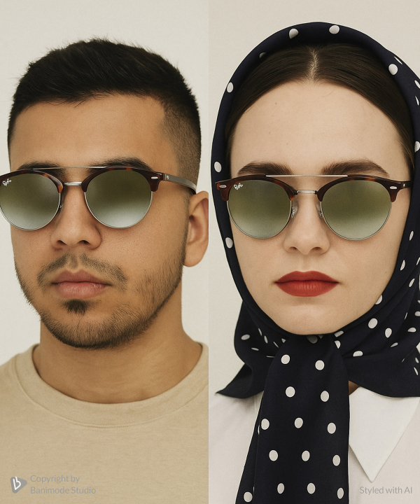 عینک آفتابی مردانه ری بن مدل RB4346S-62519J