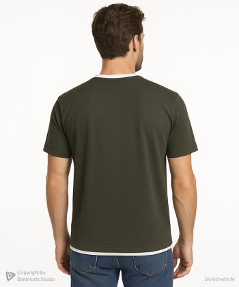 تیشرت آستین کوتاه مردانه لیوایرن مدل 1050117