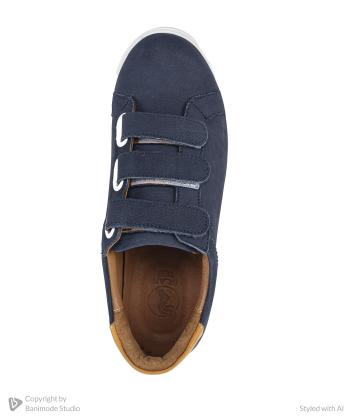 کفش روزمره چرم طبیعی زنانه ایران طب مدل نادا چسبی