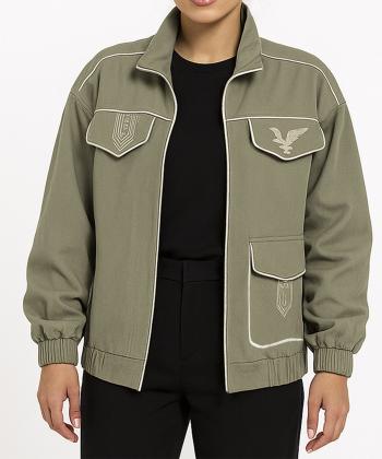 مانتو کژوال کوتاه زنانه فلای فشن مدل 1101002051