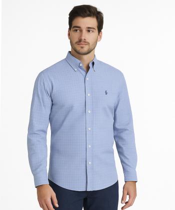 پیراهن آستین بلند مردانه آروما مدل 1104250-04