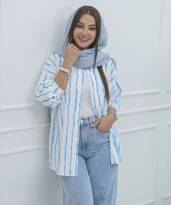شومیز آستین بلند زنانه السانا مدل 2219