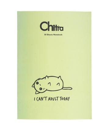 دفتر 80 برگ چیترا Chitra طرح اسکلت