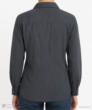 مانتو شومیزی کوتاه زنانه شندی مدل 912212