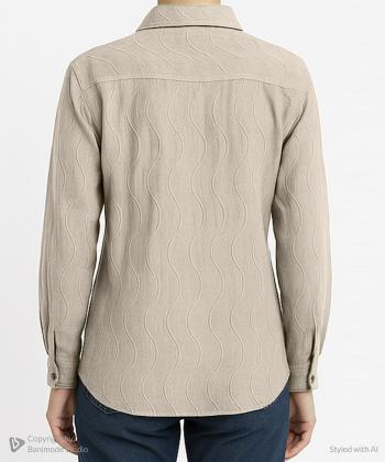 مانتو شومیزی کوتاه زنانه شندی مدل 912212