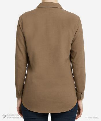 مانتو شومیزی کوتاه زنانه شندی مدل 912212-4