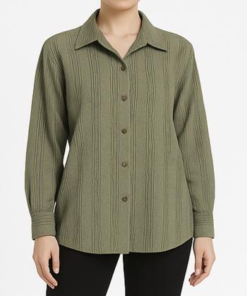 شومیز آستین بلند زنانه شندی مدل 912212