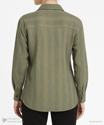 شومیز آستین بلند زنانه شندی مدل 912212