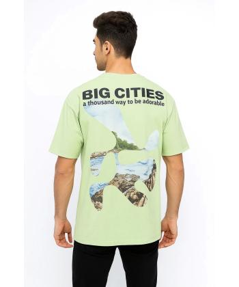 تیشرت آستین کوتاه مردانه ادورا مدل AD-15252589