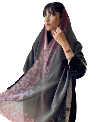 شال نخی زنانه طاقه چیان مدل مجنون