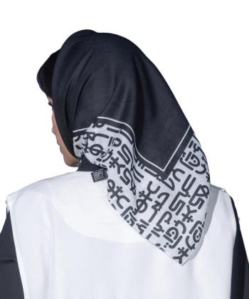 مینی اسکارف ابریشم زنانه طاقه چیان مدل حیران
