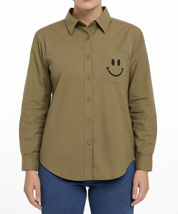 شومیز آستین بلند زنانه شندی مدل 912212