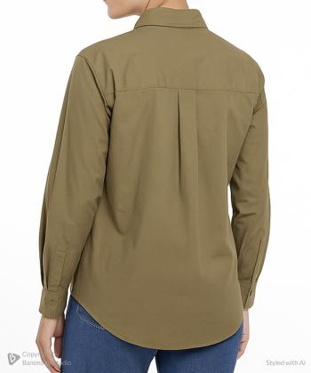 شومیز آستین بلند زنانه شندی مدل 912212