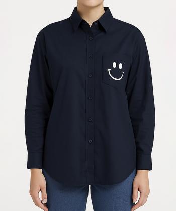 شومیز آستین بلند زنانه شندی مدل 912212