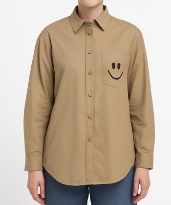 شومیز آستین بلند زنانه شندی مدل 912212