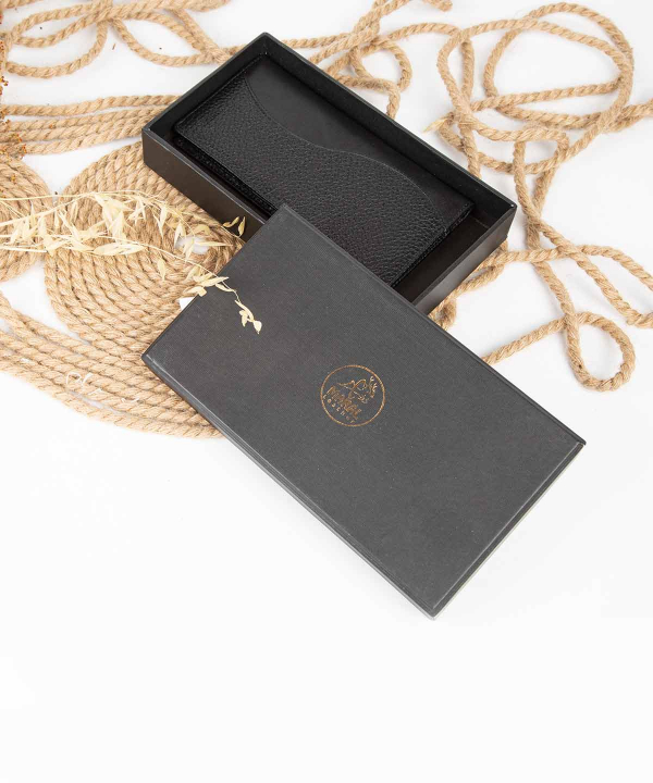 کیف پول تاشو مردانه مارال چرم Maral Leather مدل آرمین