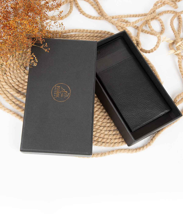 کیف پول تاشو پالتویی مردانه مارال چرم Maral Leather مدل اکباتان