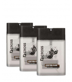 عطر جیبی مردانه کراس Cross مدل The Cotton Club حجم 45 میلی لیتر بسته 3 عددی