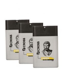 عطر جیبی مردانه کراس Cross مدل Acropolis حجم 45 میلی لیتر بسته 3 عددی