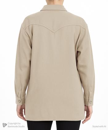 مانتو شومیزی کوتاه زنانه شندی مدل 9103