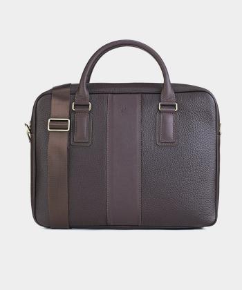 کیف اداری چرم طبیعی نوین چرم Novin Leather مدل ویتا