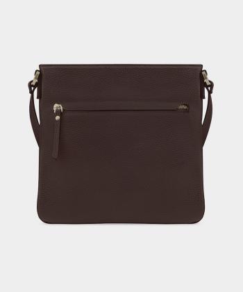 کیف دوشی زنانه چرم طبیعی نوین چرم Novin Leather مدل ساندرا