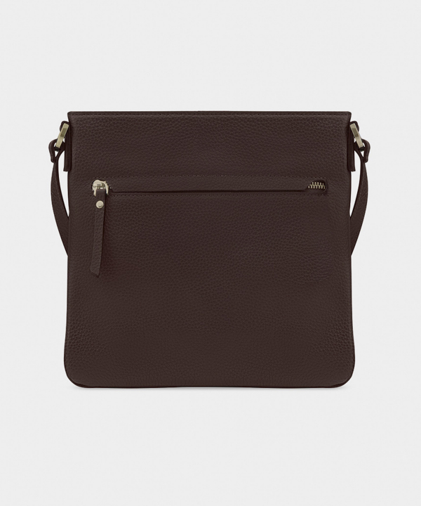 کیف دوشی زنانه چرم طبیعی نوین چرم Novin Leather مدل ساندرا