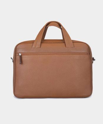 کیف اداری چرم طبیعی نوین چرم Novin Leather مدل آلنزو