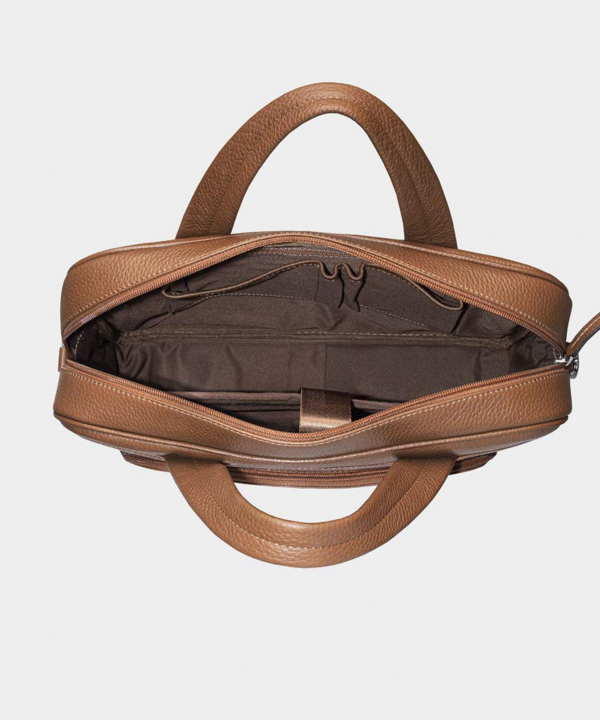 کیف اداری چرم طبیعی نوین چرم Novin Leather مدل آلنزو