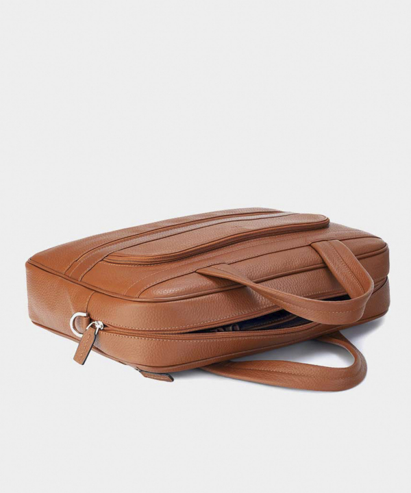 کیف اداری چرم طبیعی نوین چرم Novin Leather مدل آلنزو