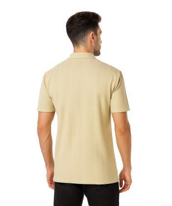 پولوشرت آستین کوتاه مردانه آروما مدل 11028041