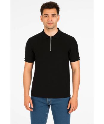 پولوشرت آستین کوتاه مردانه آروما مدل 11028041