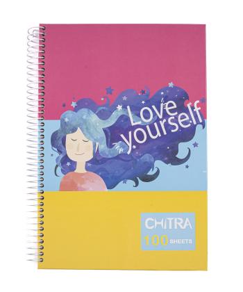 دفتر زبان 100 برگ سیمی چیترا