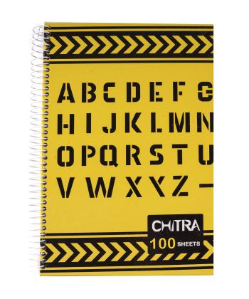 دفتر زبان 100 برگ سیمی چیترا