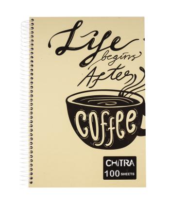 دفتر زبان 100 برگ سیمی چیترا