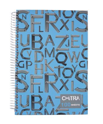 دفتر زبان 100 برگ سیمی چیترا