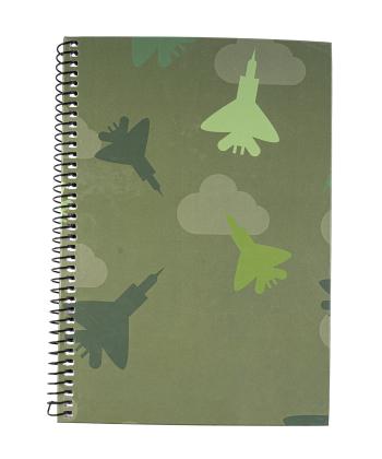 دفتر 100 برگ سیمی جلد سخت چیترا طرحدار