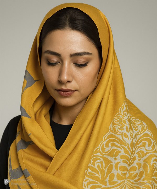 شال زنانه طاقه چیان مدل کوچ