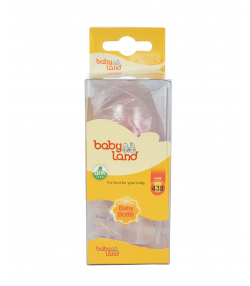 شیشه شیر پیرکس ارتودنسی بی بی لند Baby Land مدل 487 حجم 60 میلی لیتر