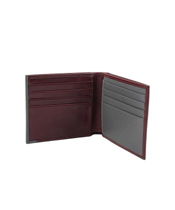 کیف پول چرم طبیعی مردانه نوين چرم مدل 2648