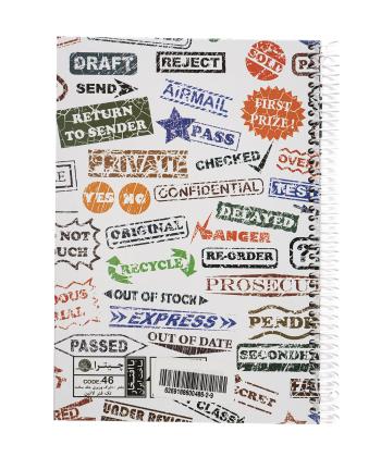 دفتر زبان 100 برگ سیمی چیترا