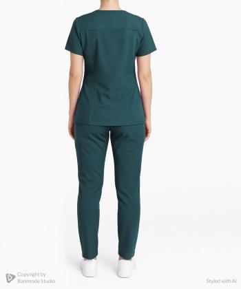 ست اسکراب تیشرت و شلوار زنانه ساچی مدل DEVIVA
